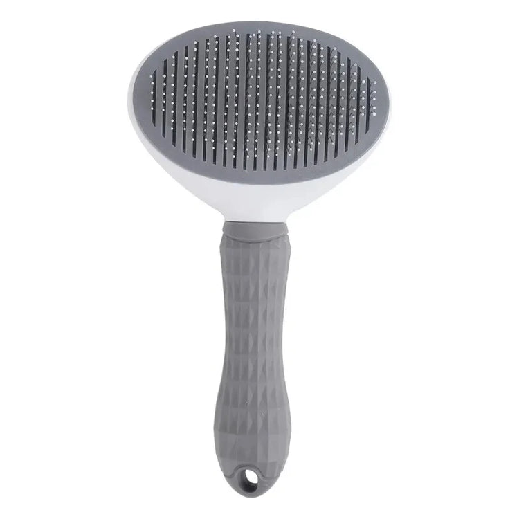 Brosse pour Chien et Chat - Peigne en Acier Inoxydable pour Poils Longs, Soins et Toilettage des Animaux